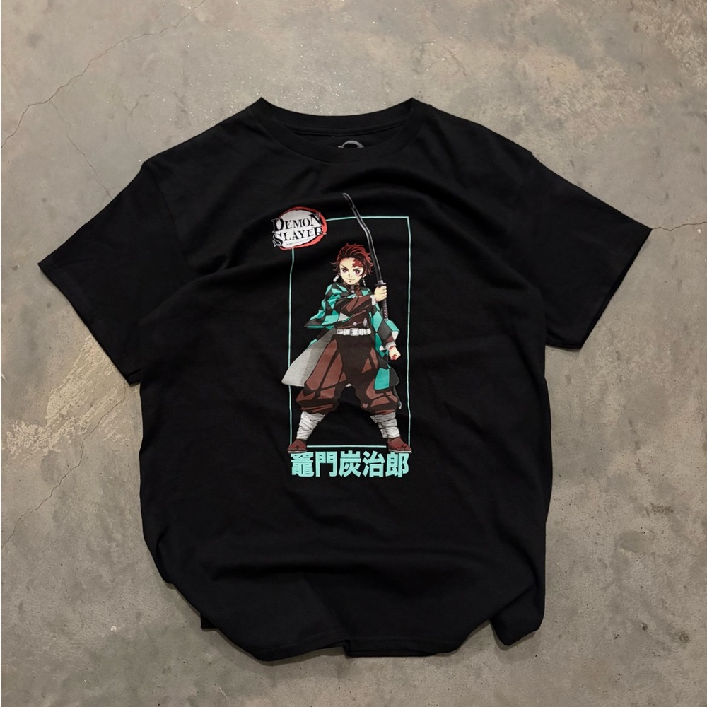 Black Demon Slayer Tshirt